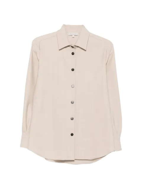 Antonelli Campari button-fastening long-sleeve shirt Neutrals CAMPARIP1400R
