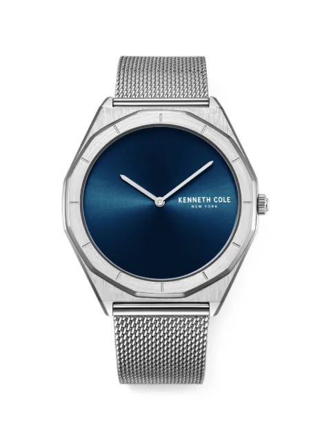 KENNETH COLE logo-detail 41mm watch Blue KCWGG2234109