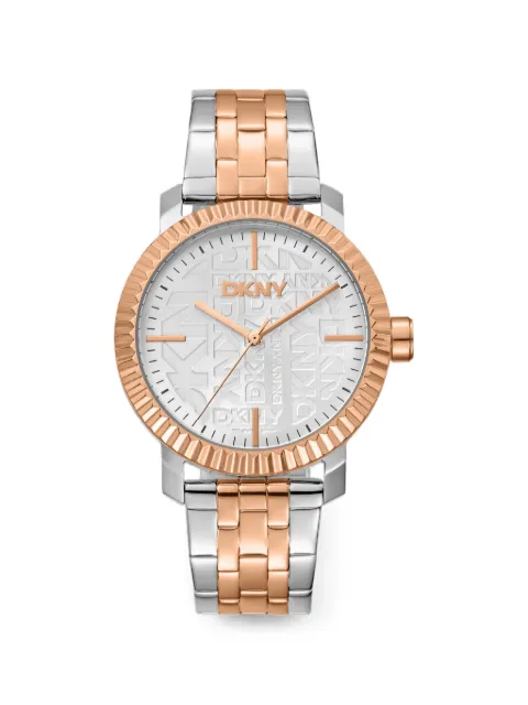 DKNY logo-detail 36mm watch Silver DK1L053M0065