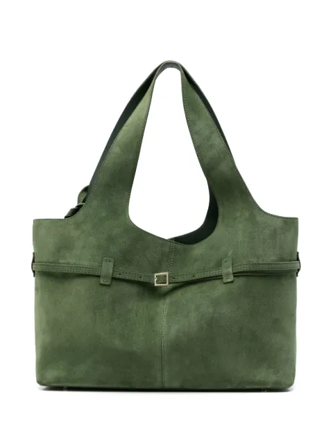 Manu Atelier Cambon Cabas buckle-detail tote bag Green 2026171