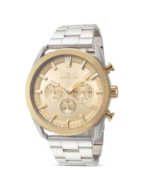 Invicta Speedway chronograph 45mm watch Gold IN50430