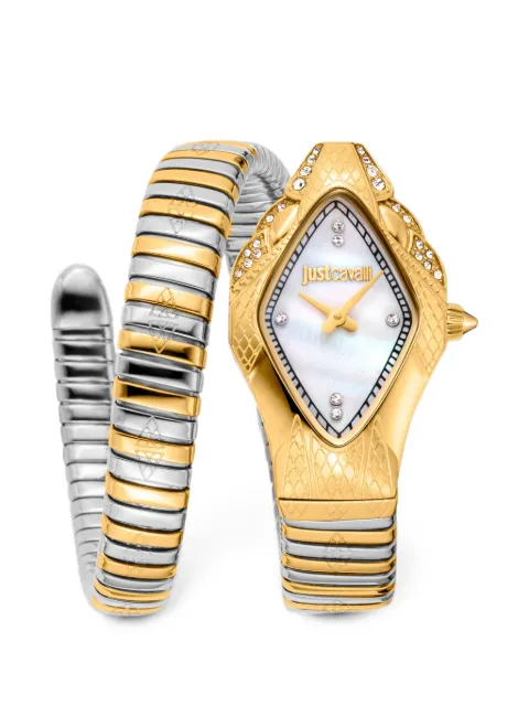 Just Cavalli Ferocious Snake 22mm watch White JC1L306M0065