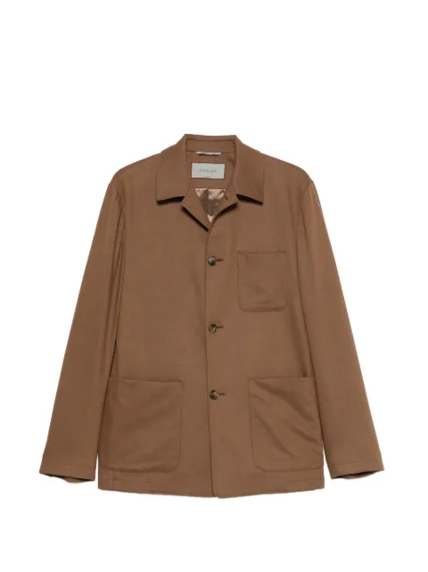 Canali patch-pocket jacket Brown 31028AN04763