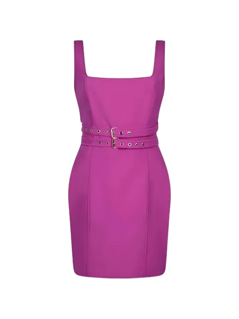LIU JO belted sleeveless mini dress Purple CA6223T2200P9632