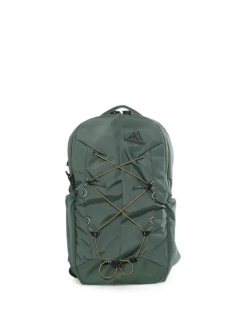 GREGORY logo-embroidered backpack Green 160167