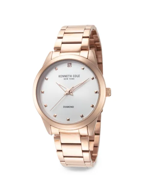 KENNETH COLE link-bracelet 34mm watch White KC50938002