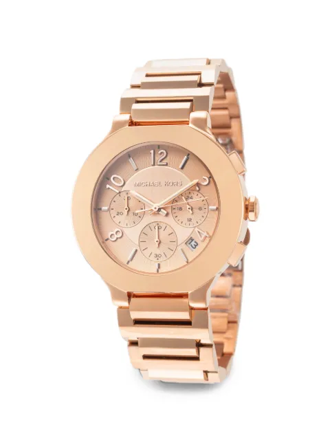 Michael Kors large gold-rose Gramercy watch Pink MK7521