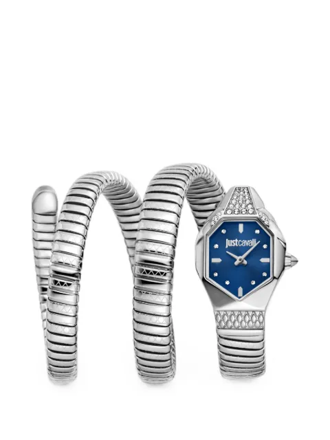 Just Cavalli Ambra Snake 22mm watch Blue JC1L370M0025