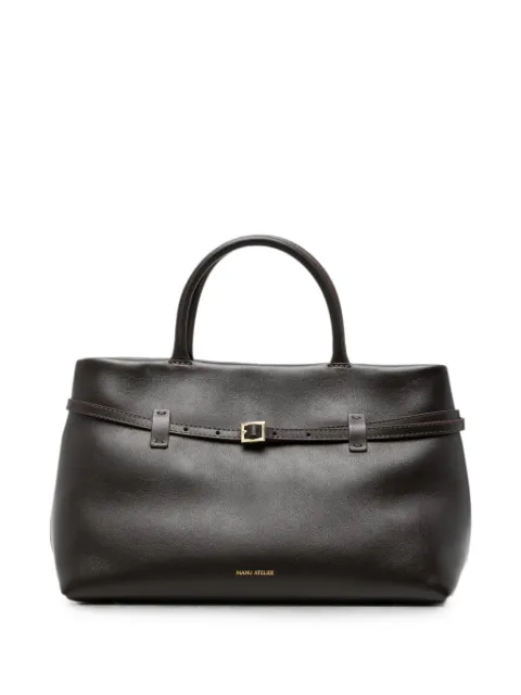 Manu Atelier 35 Le Cambon leather tote bag Brown 2025193