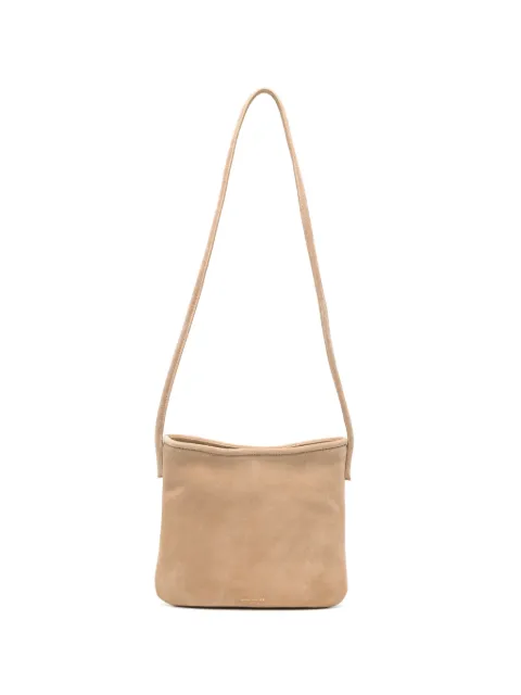Manu Atelier suede shoulder bag Neutrals 2026242