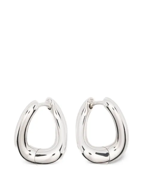 Tom Wood Twist hoop earrings Silver 101611