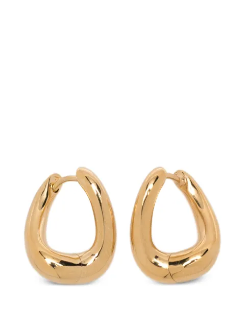 Tom Wood sculptural hoop earrings Gold 101612