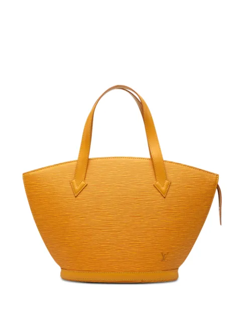 Louis Vuitton Pre-Owned 1995 Epi Saint Jacques PM Short Strap handbag Yellow CNTQKP0RZS6REM2C