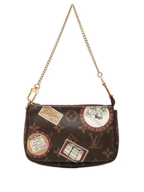 Louis Vuitton Pre-Owned 2009 Monogram Trunks and Bags Patch Mini Pochette Accessoires handbag Brown G4VLMCOIGORZBCBE