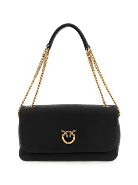 PINKO Love Birds leather shoulder bag Black 107022A3CX