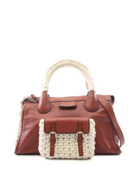 Chloé Pre-Owned 2006-2021 Leather Edith satchel Brown SRUPXRXYWGNF7D05