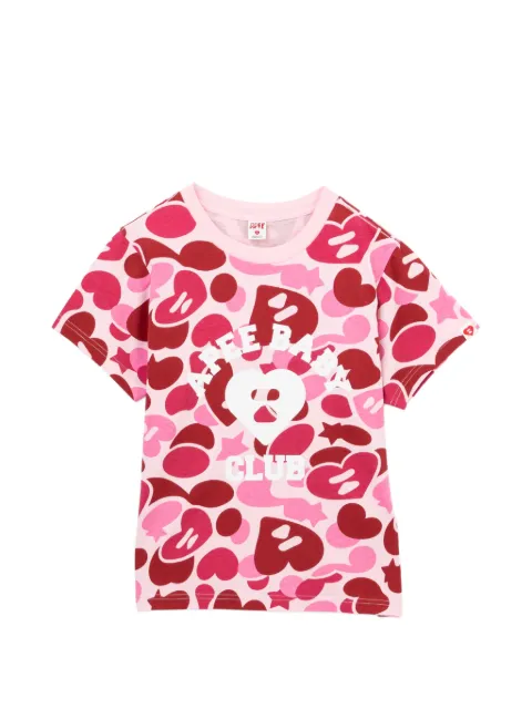 APEE™ by *A BATHING APE® Camo graphic tee Pink 0PXTEAF373A6RPKA00S