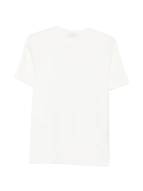 Eleh crew-neck short-sleeve T-shirt White EFW260244