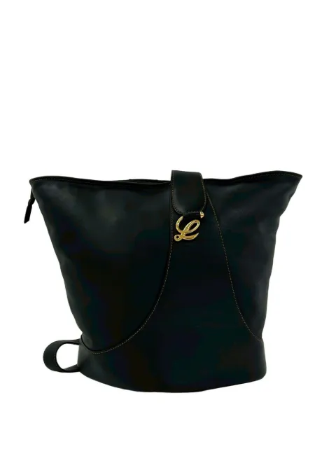 Loewe Pre-Owned 2010-2026 Leather Anton Sling Bag crossbody bag Black HOI5KWJEGGAQ9T5I