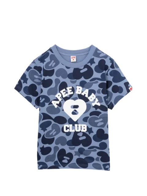 APEE™ by *A BATHING APE® Camo graphic tee Blue 0PXTEAF373A6RBLA00S