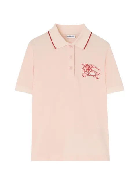 Burberry Heart Knight cotton polo shirt Pink 8127947