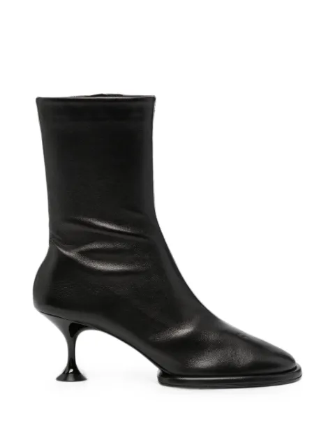 Sergio Rossi kitten-heel ankle boots Black B13601MAGE08120
