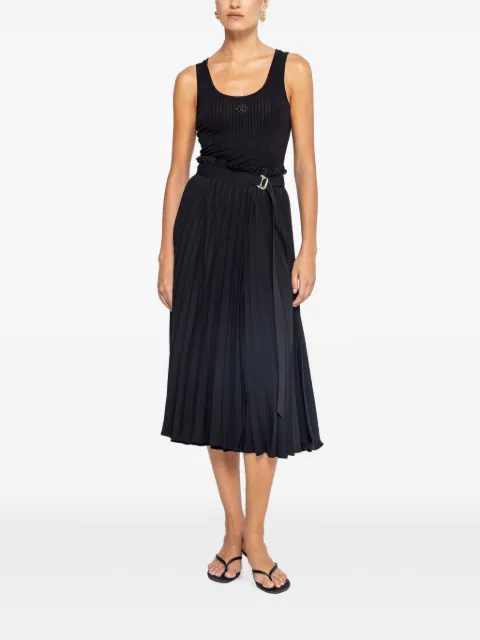 NISSA logo-embroidered top Black TOP15584