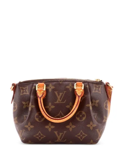Louis Vuitton Pre-Owned Turenne Handbag Monogram Canvas Nano crossbody bag Brown OEIDUTK22ZC531TT