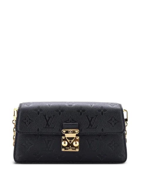 Louis Vuitton Pre-Owned Pochette Metis Wallet on Chain Monogram Empreinte Leather crossbody bag Black M2I5S16B7FELVW38