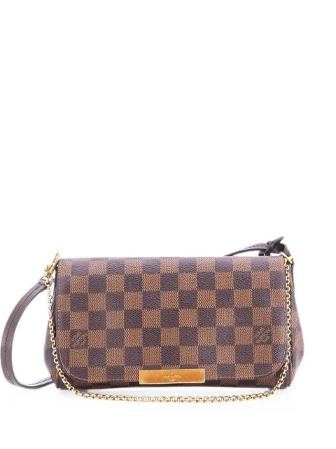 Louis Vuitton Pre-Owned Favorite Handbag Damier PM crossbody bag Brown XCMEXLHAS2NIIFPB