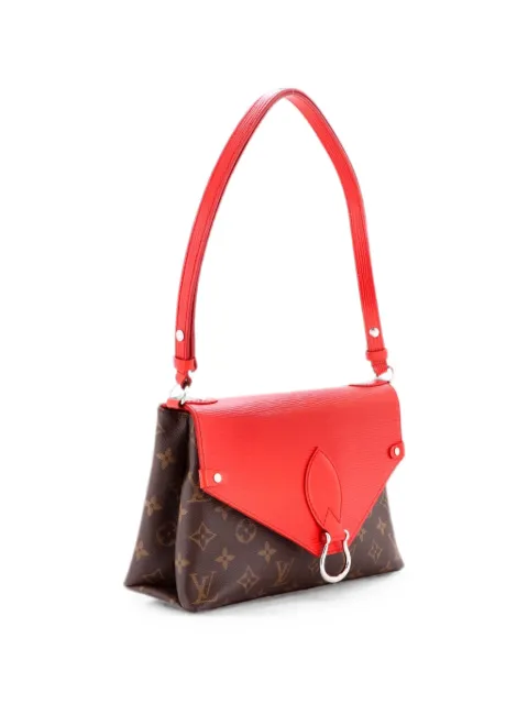 Louis Vuitton Pre-Owned Saint Michel Handbag Monogram Canvas and Epi Leather shoulder bag Brown W5GCCCT51RQNGCTS