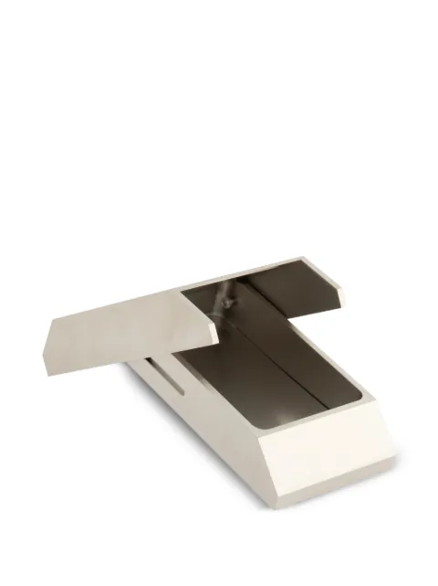 Rick Owens portable ashtray Silver RA02F0950MMT