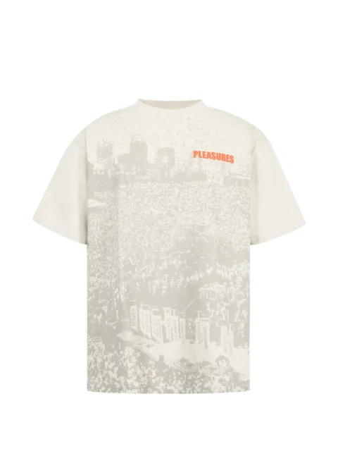 Pleasures Cup T-shirt Neutrals P26SUWC001