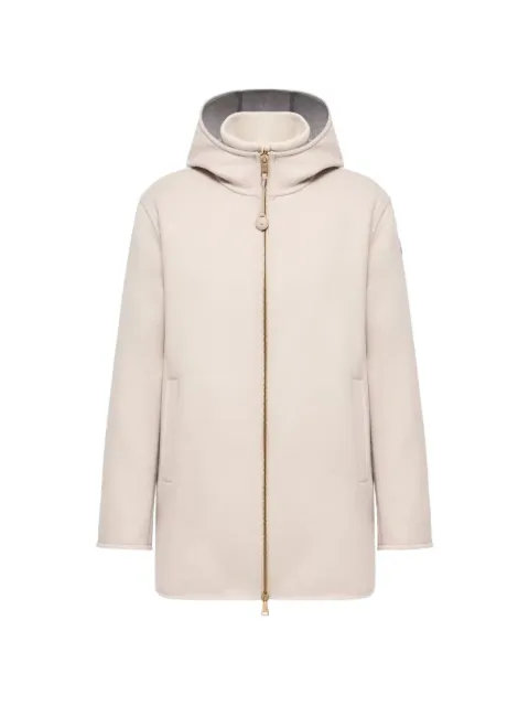 Moncler Hemiptere 3-in-1 hooded wool & Cashmere down jacket Neutrals L20931A00063599N4