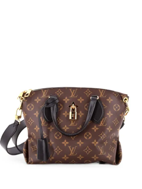 Louis Vuitton Pre-Owned Flower Zipped Monogram Canvas PM tote bag Black 2RRWDBPCHPKT0QXK