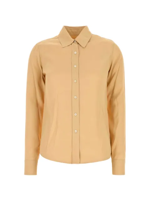 Jil Sander long-sleeve button-down shirt Orange J03DL0238J65004