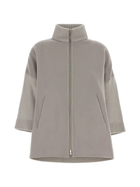 Herno cable-knit jacket Grey GC00078DR33415