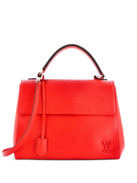 Louis Vuitton Pre-Owned Cluny Top Handle Bag Epi Leather MM satchel Red MT4YOFSZMKEJ1TVD