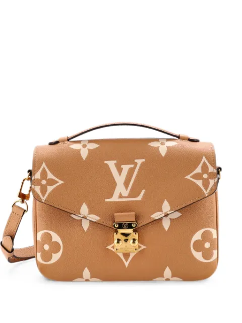 Louis Vuitton Pre-Owned Pochette Metis Bicolor Monogram Empreinte Giant crossbody bag Brown BM8DIAXVTNMVX22V