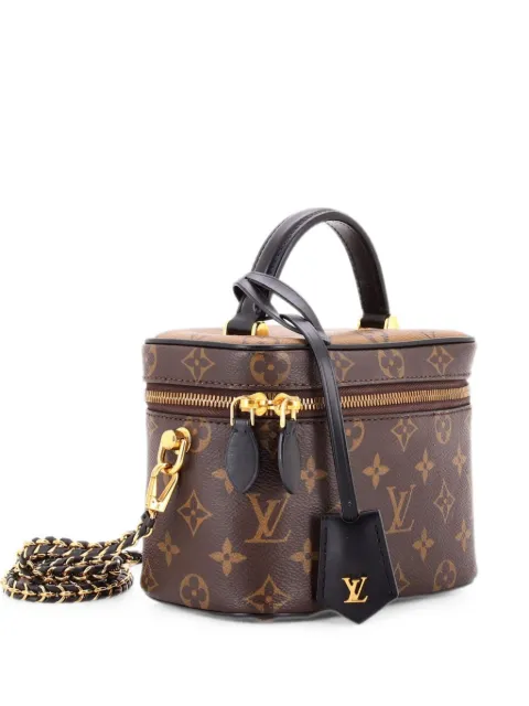 Louis Vuitton Pre-Owned Vanity Handbag Reverse Monogram Canvas PM satchel Brown 95UT4S24EF9QJMYX