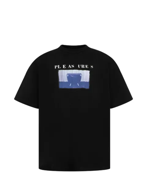 Pleasures Speaking T-shirt Black P26SUTH005