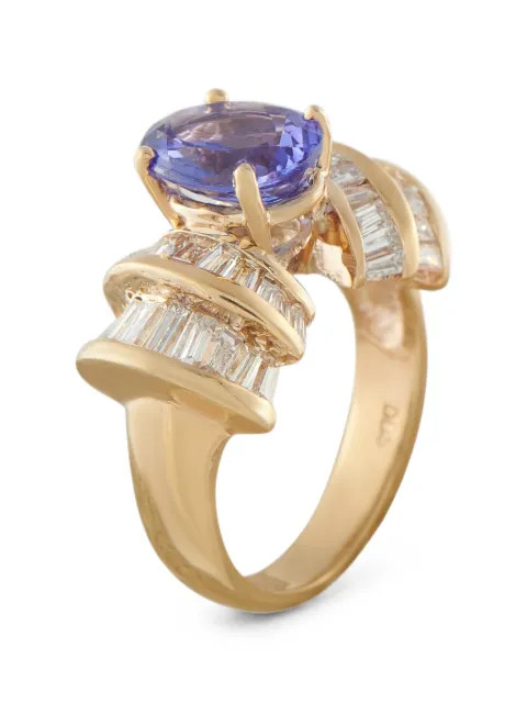 LB Exclusive tanzanite and diamond ring Gold MF12062626