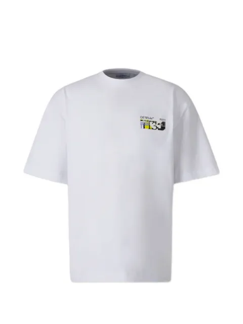 Off-White Arrow-print T-shirt White 44MAA120F26J00Z100