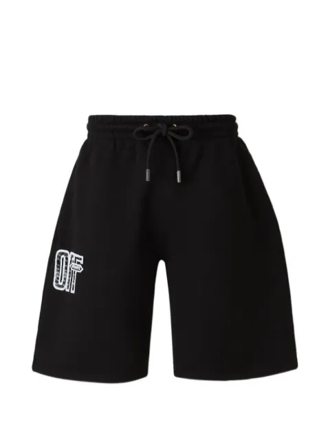 Off-White Motion Arrow skate sweat shorts Black 44MCI013F26F005001