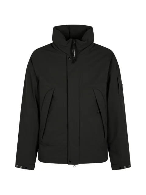 C.P. Company Lens-detail funnel-neck jacket Yellow 21CMOW007A110264A