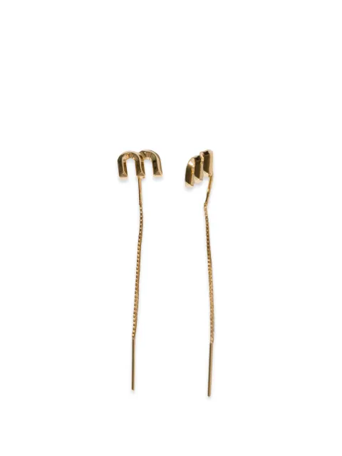 Miu Miu metal earrings Gold 5IO5082G9R