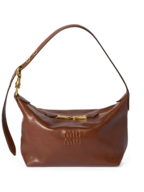 Miu Miu Spirit nappa leather bag Brown 5BC216VOOOQJB