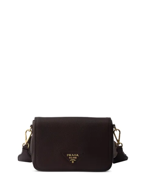 Prada leather shoulder bag Brown 1BD314V7NO2DKV