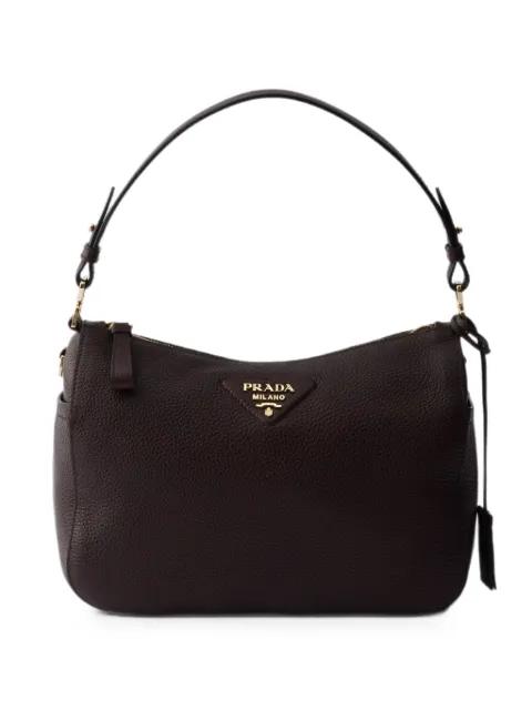 Prada medium leather shoulder bag Brown 1BC283VDNM2DKV