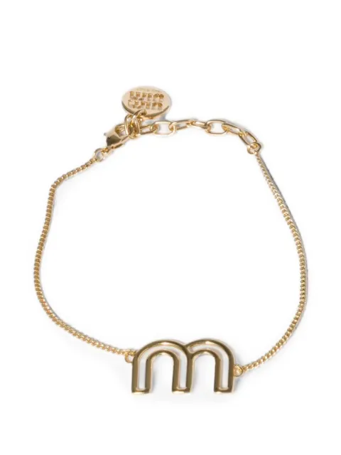 Miu Miu metal bracelet Gold 5IB8282G9S
